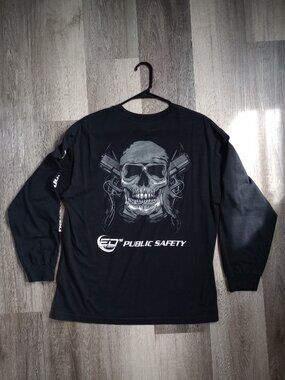 Public Safety Tribal Skull Long Sleeve